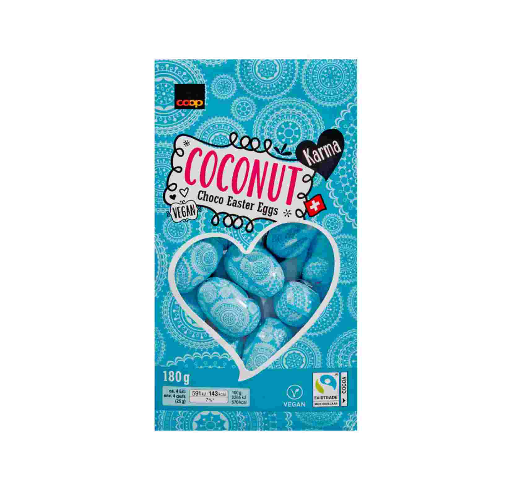 Œufs de Pâques à la noix de coco