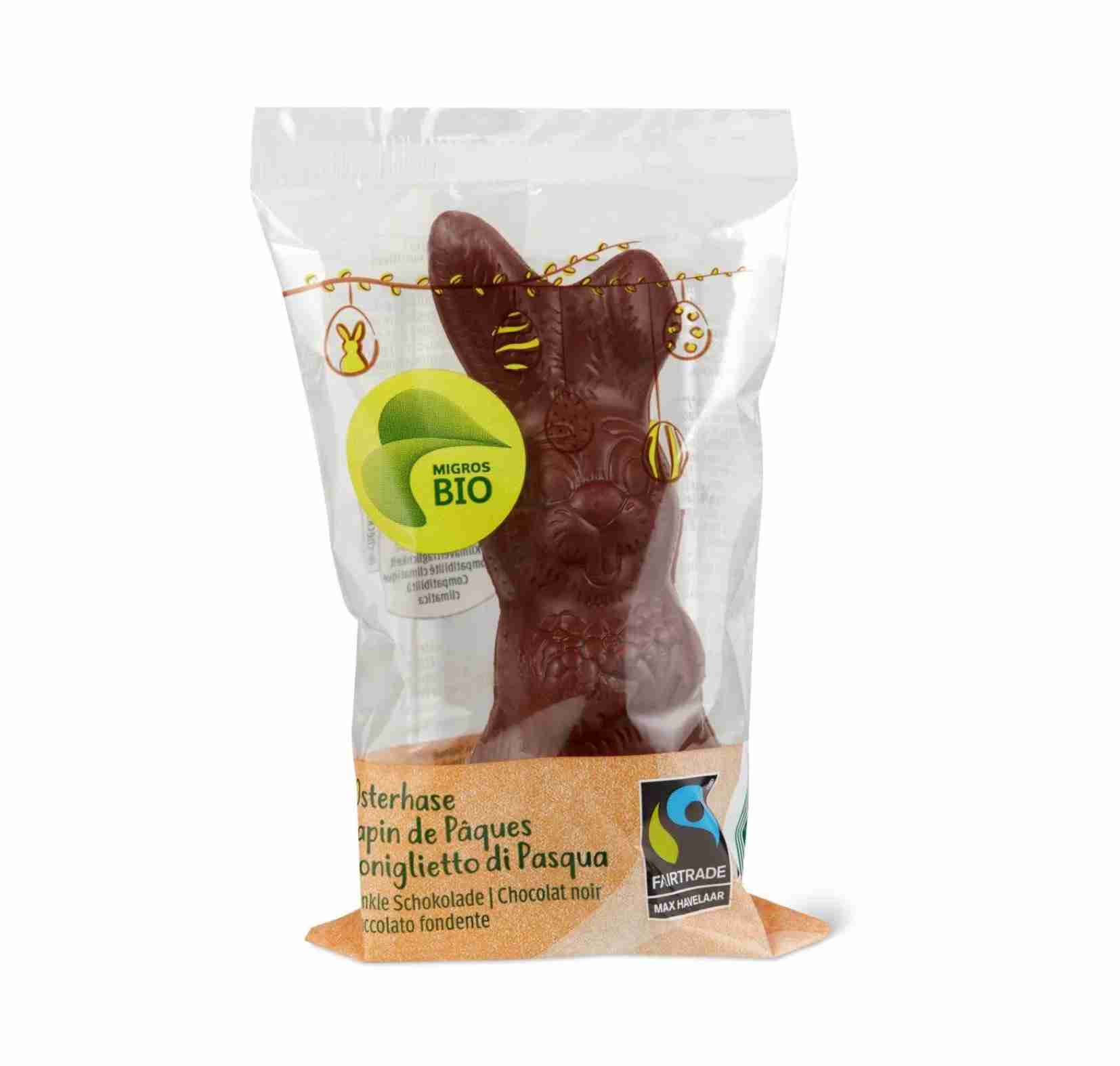 Lapin au chocolat noir