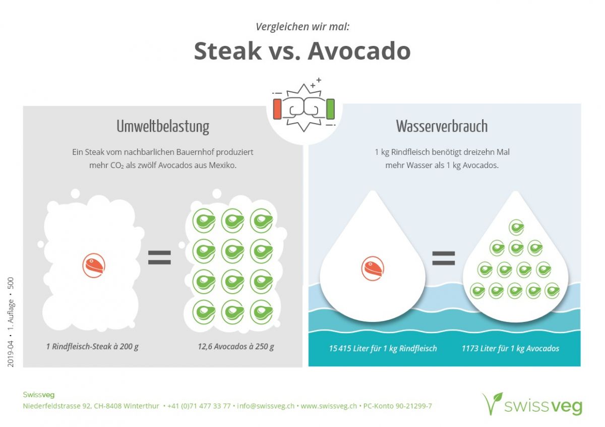 Umweltbelastung Avocado