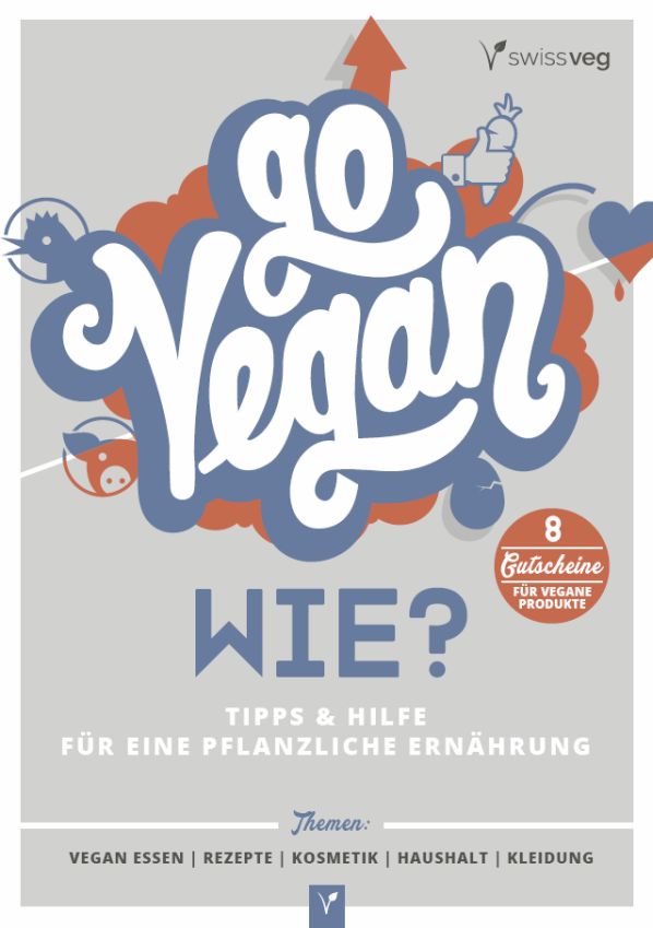 Go Vegan Broschüren