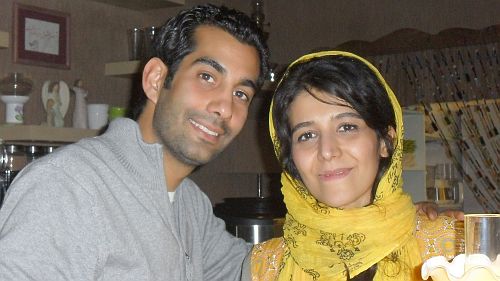 Ali und Mahoube in ihrem veganen Restaurant im Iran