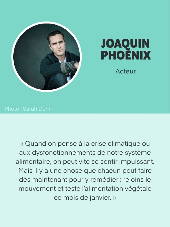 Témoignage Joaquin Phoenix