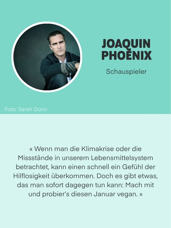 Testimonial Joaquin Phoenix