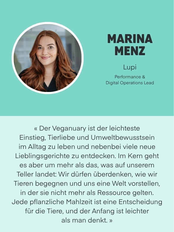 Testimonial Marina Menz, Lupi