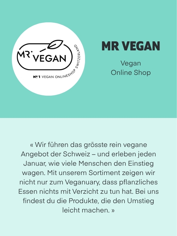 Testimonial Mr Vegan